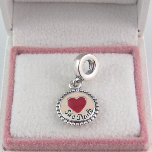 Pandora Sao Paulo Charm Brazil Charm Travel Charm Travel Themed Charm (T11) - Picture 2 of 3